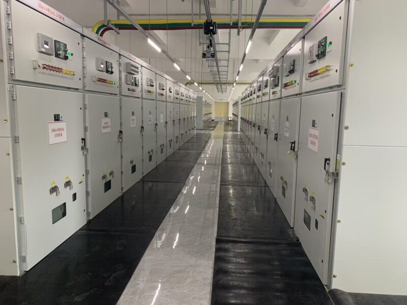 Medium voltage distribution room