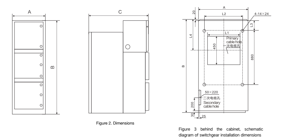 KYN28A-12 3 Phase Power Distrbuting Combined Switchgear Cabinet - Power ...