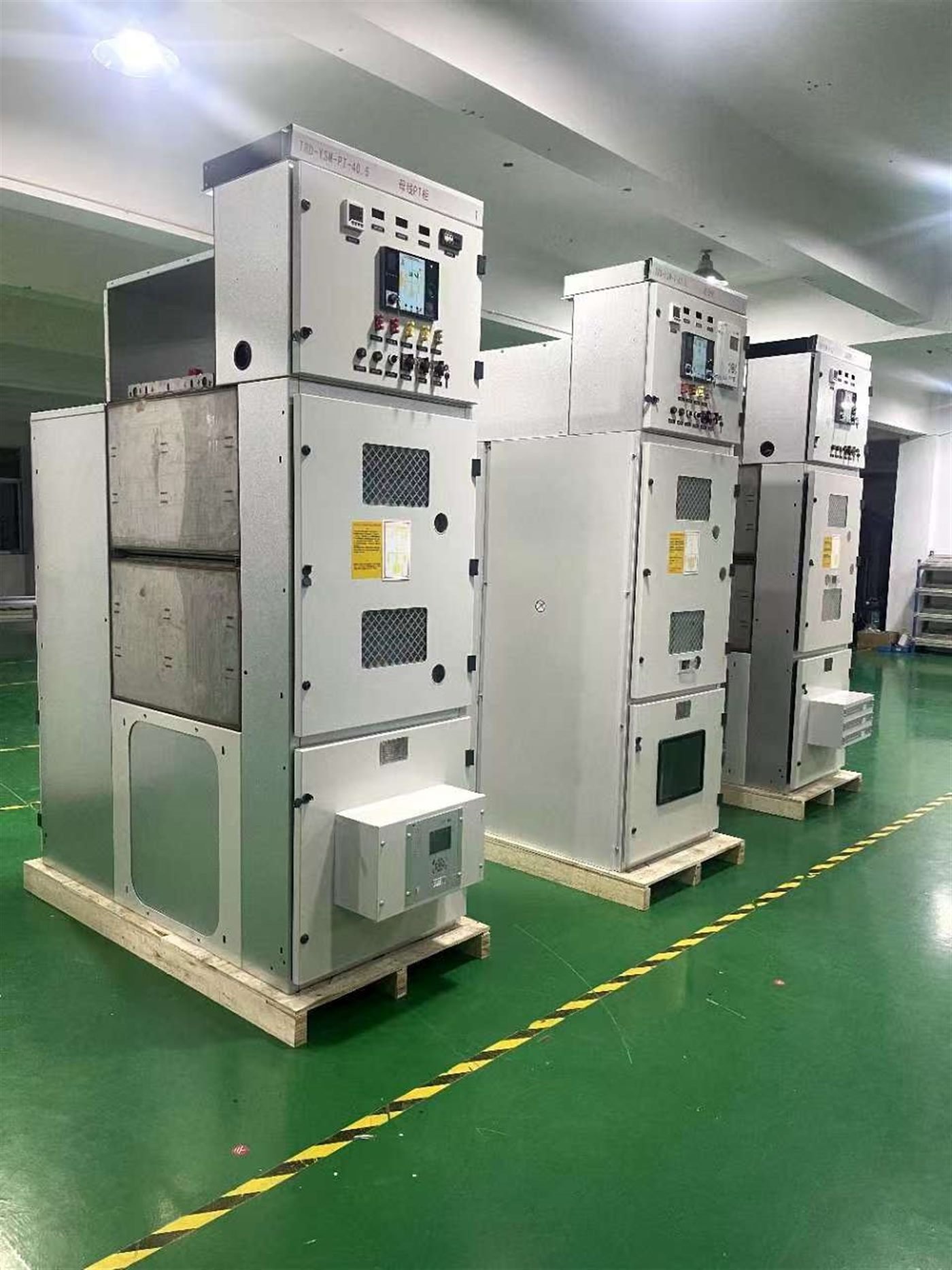 33kV GIS factory testing ready for shipment