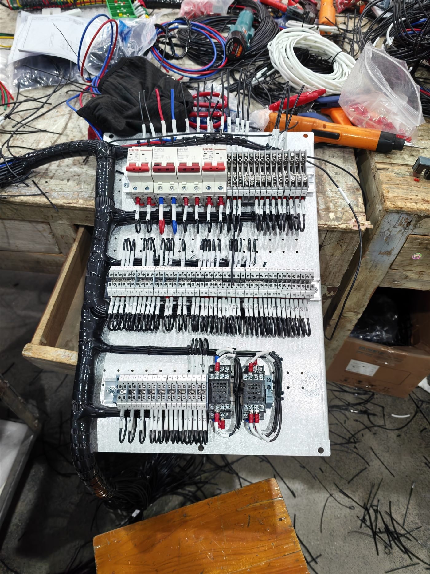 switchgear secondary wiring assembly