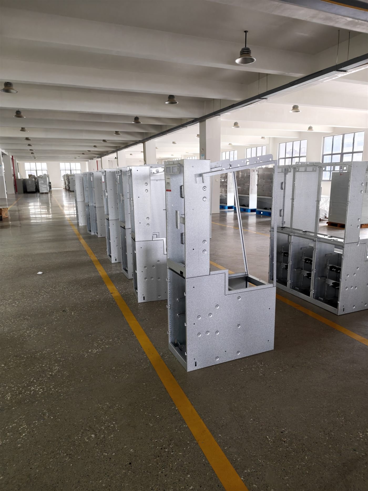 switchgear enclosure sheet metal frame fabrication